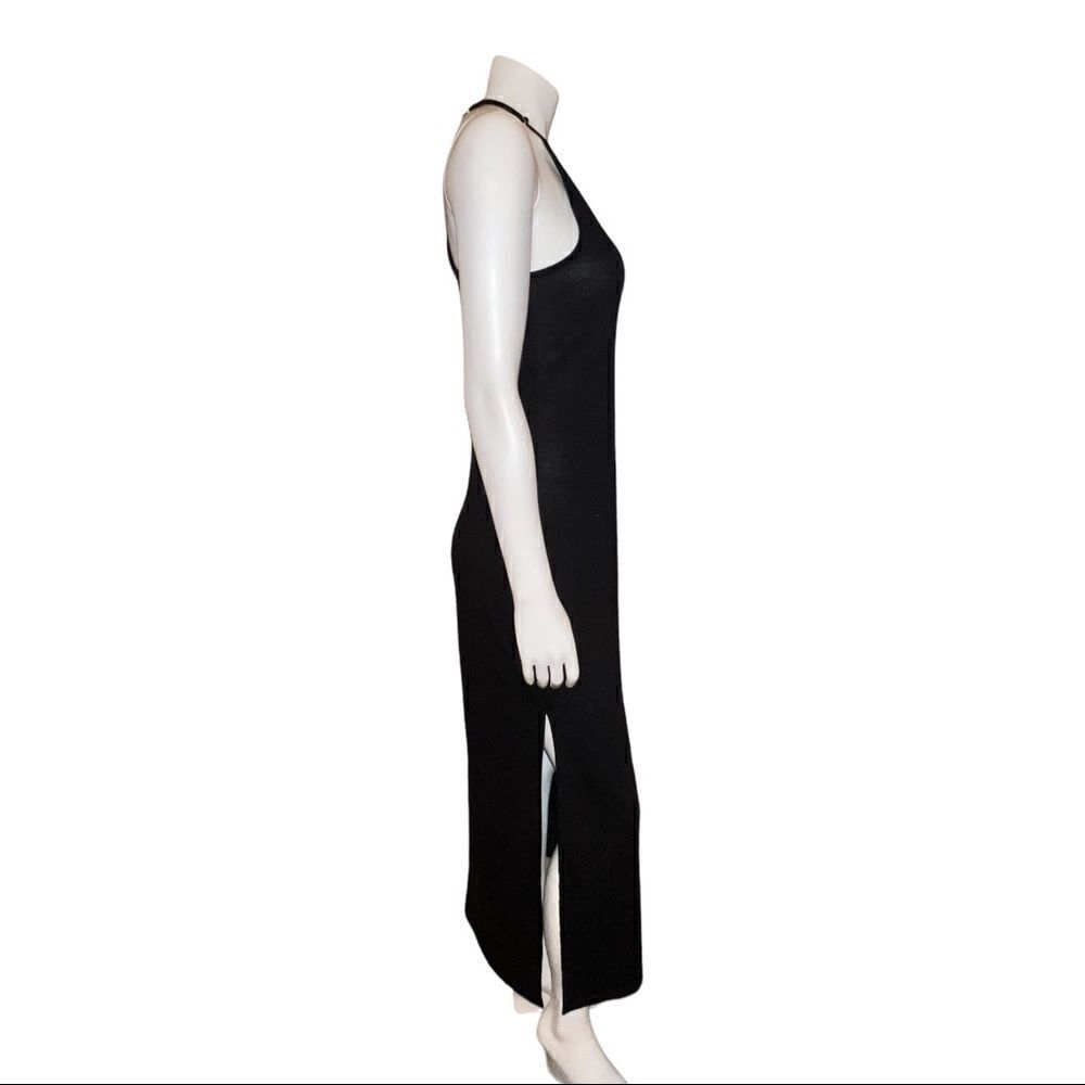 Miken Juniors Racerback Maxi Cover Up Dress Black Medium NWT - Picture 5 of 10
